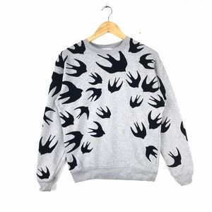 Alexander McQueen swallow crewneck